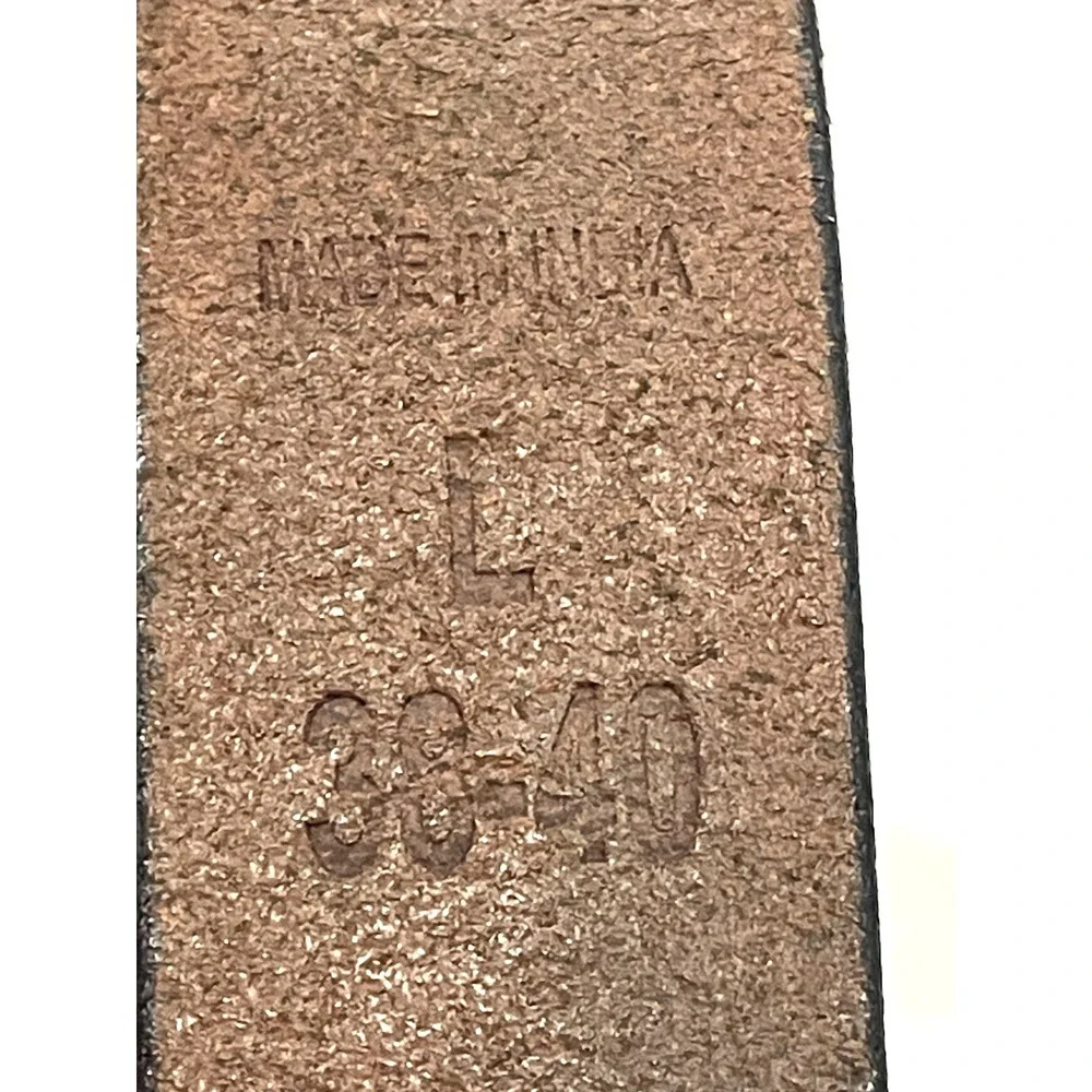 Stone‎ Mountain Men's Belt Genuine Leather Brown Size 38-40 Large Casual Work